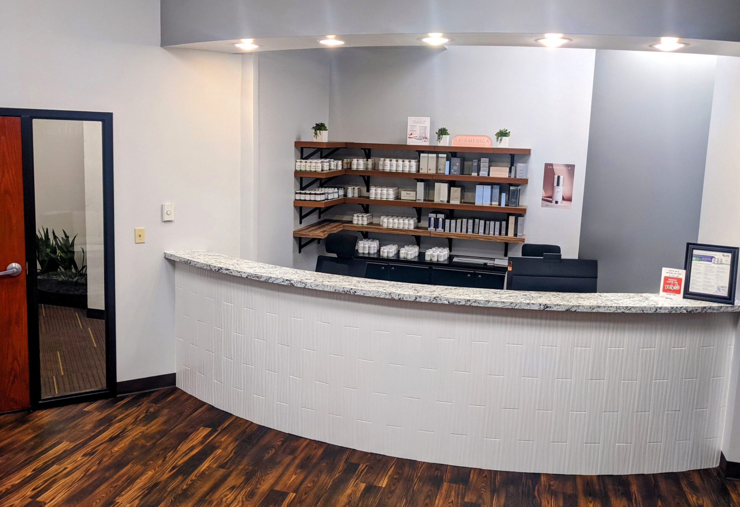 Front Desk at Cunningham Clinic